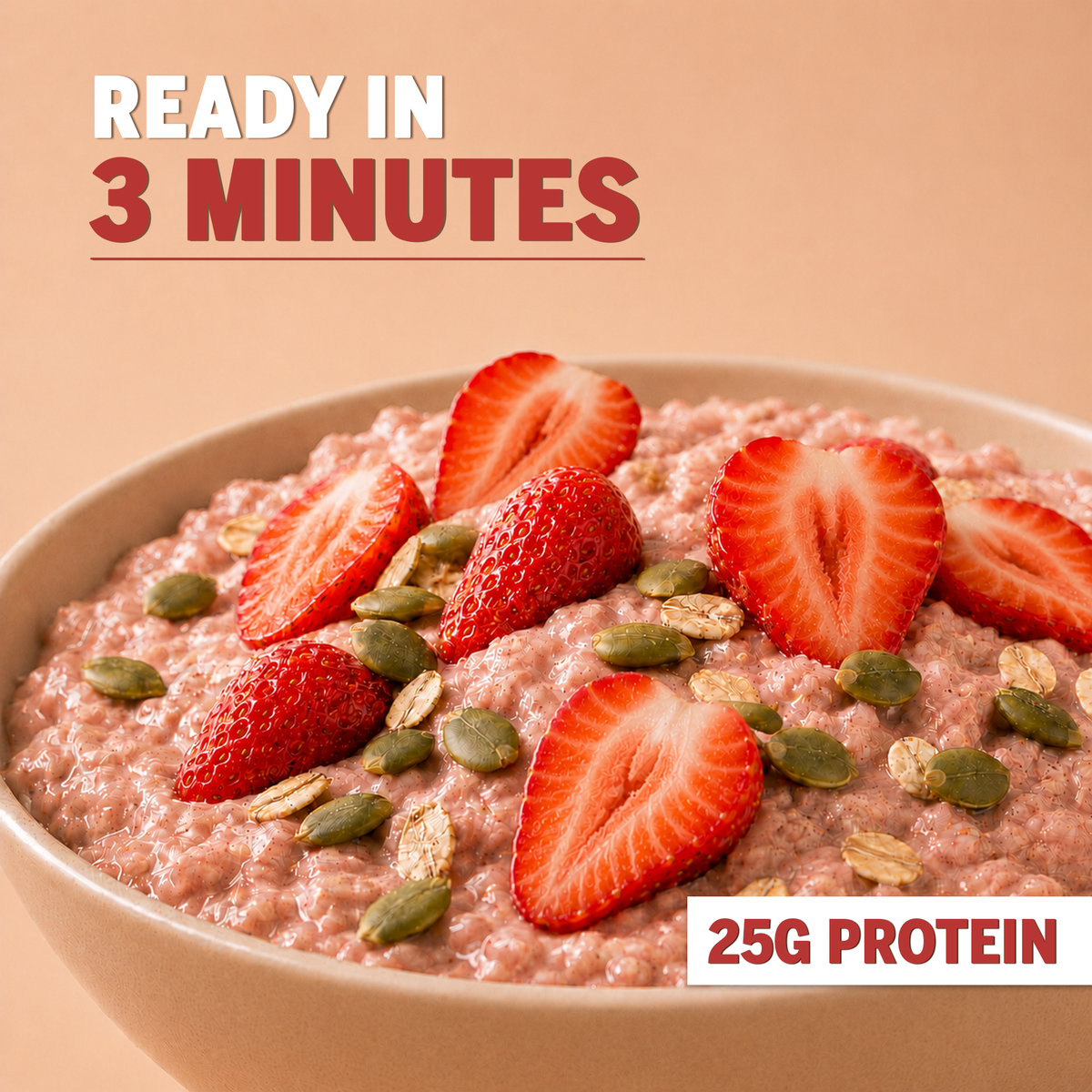 Doctor's Choice Strawberry Protein Oats