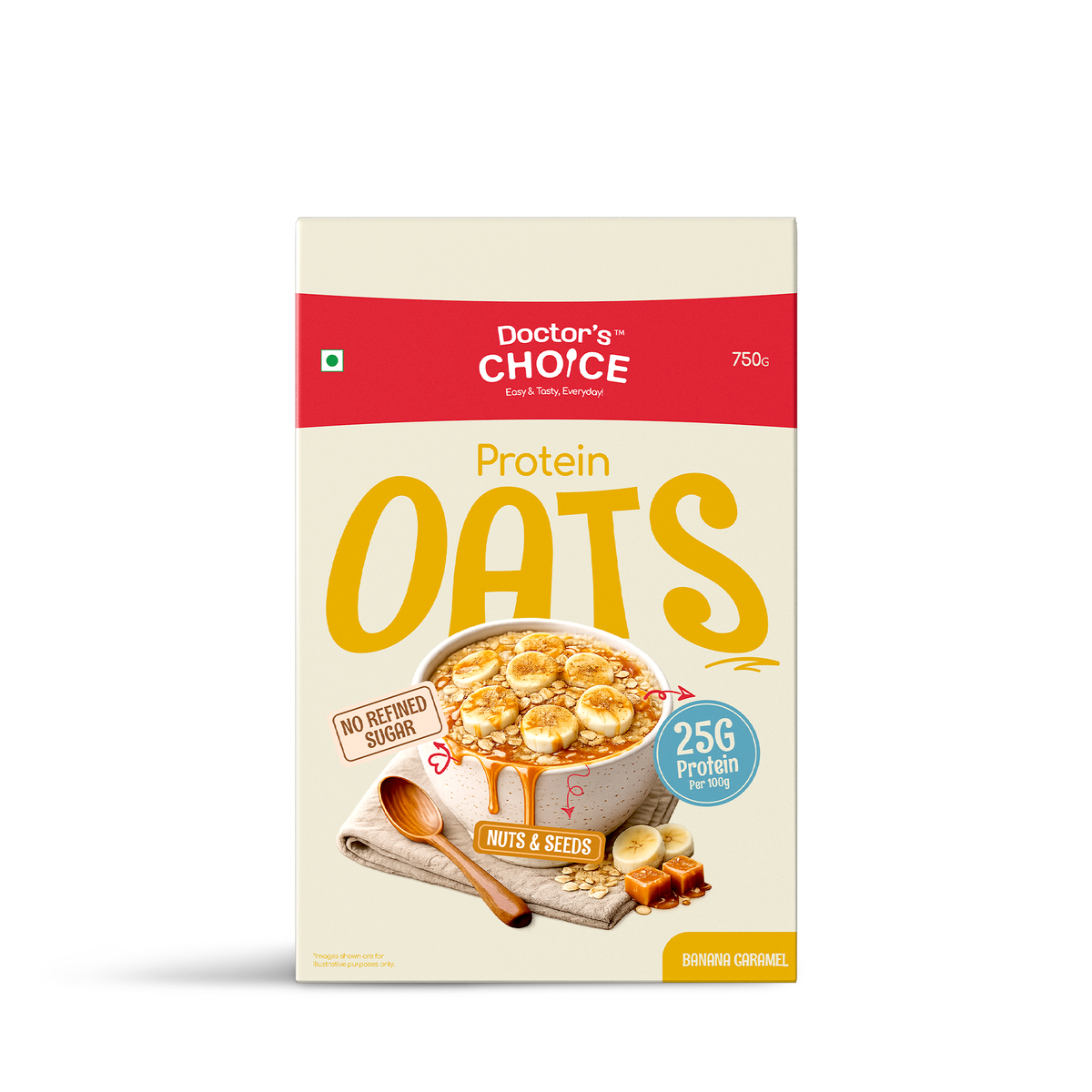 Protein Oats (Banana Caramel) 750 GM