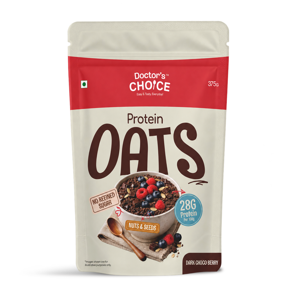 Doctor's Choice Protein Oats 375 GM