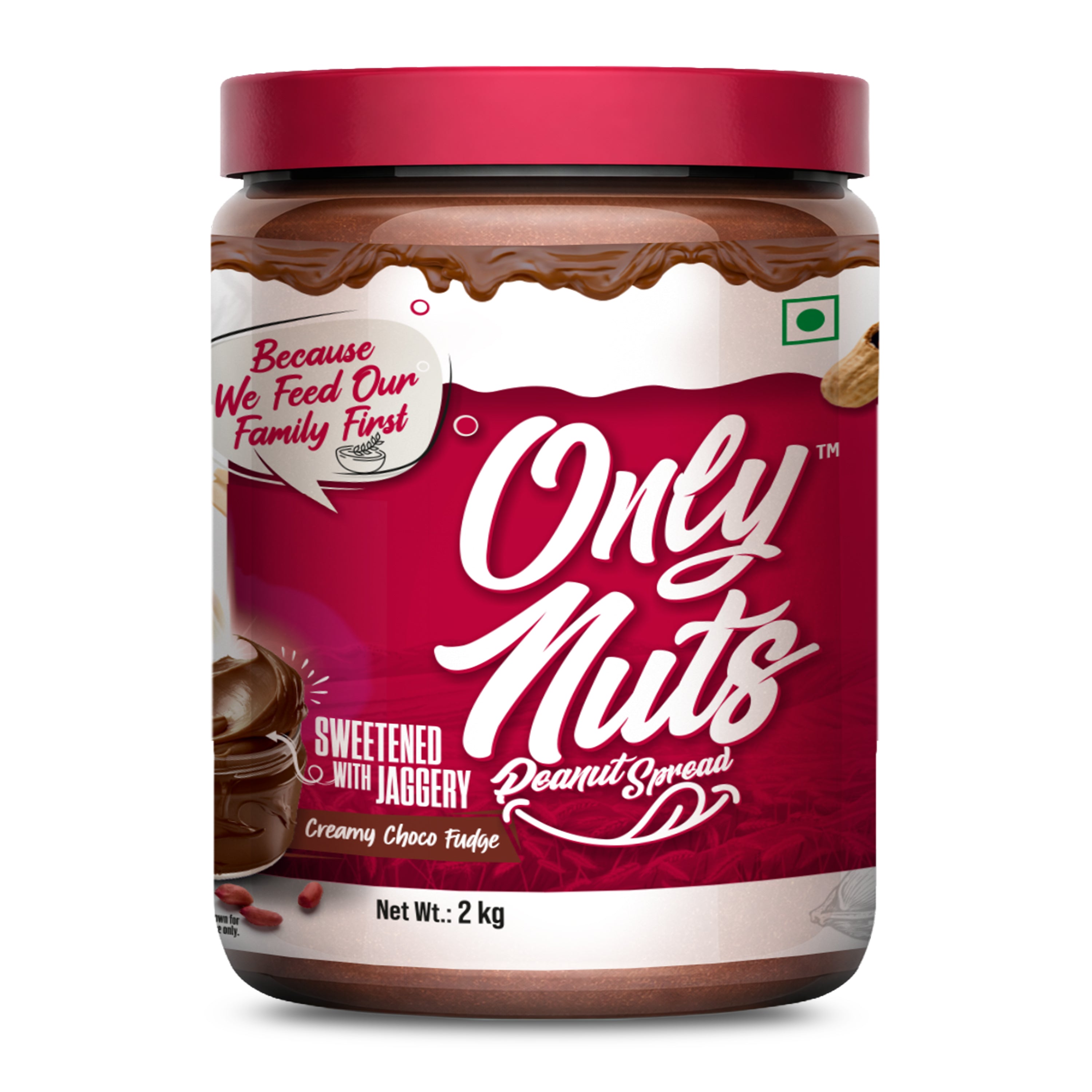 ONLY NUTS - Peanut Spread Creamy Choco Fudge