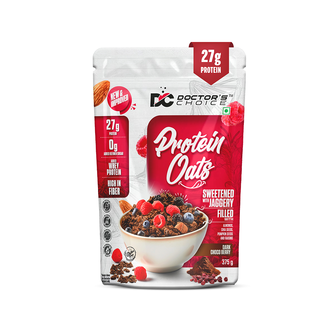 Doctor's Choice Protein Oats 375 GM