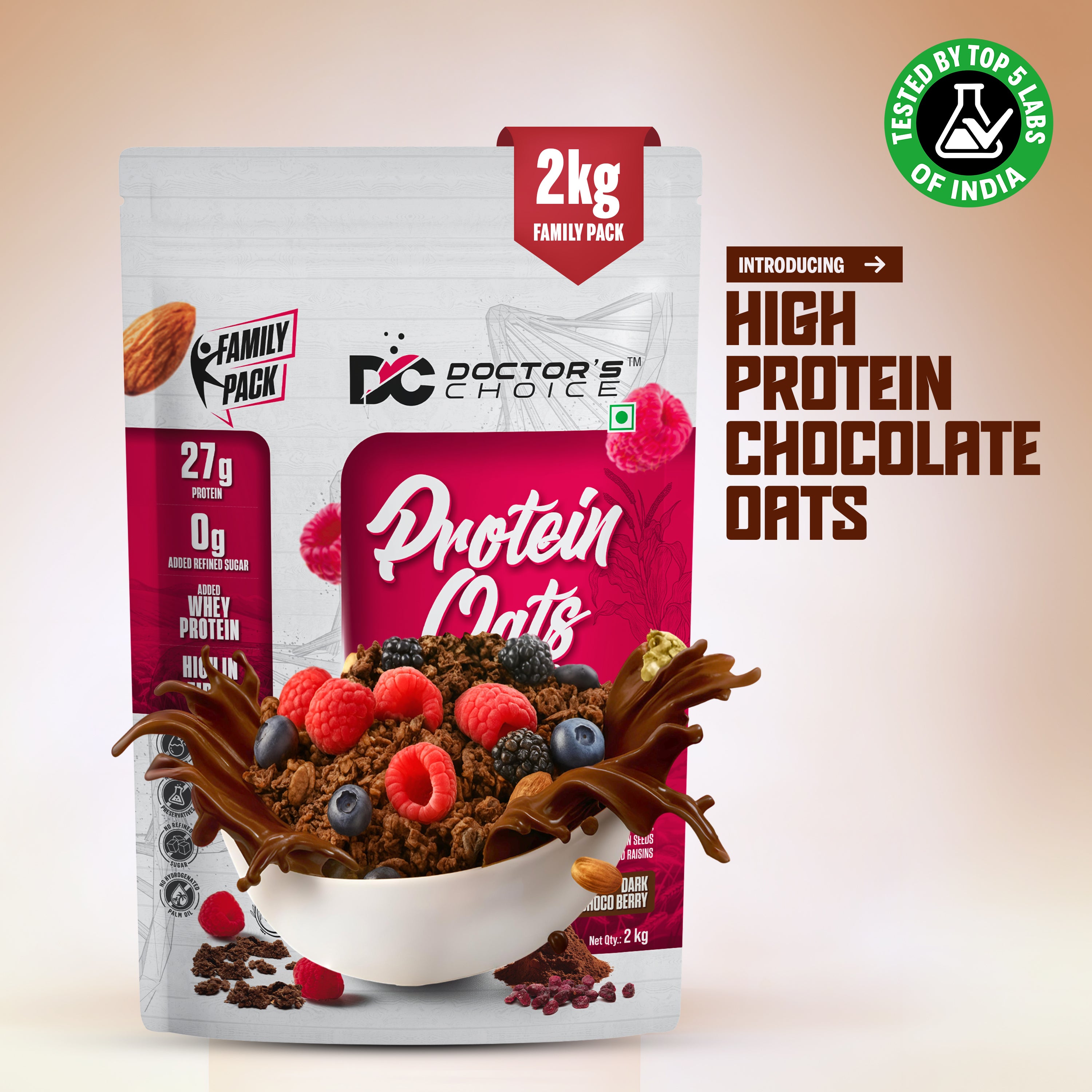 Protein Oats Chocolate 2Kg