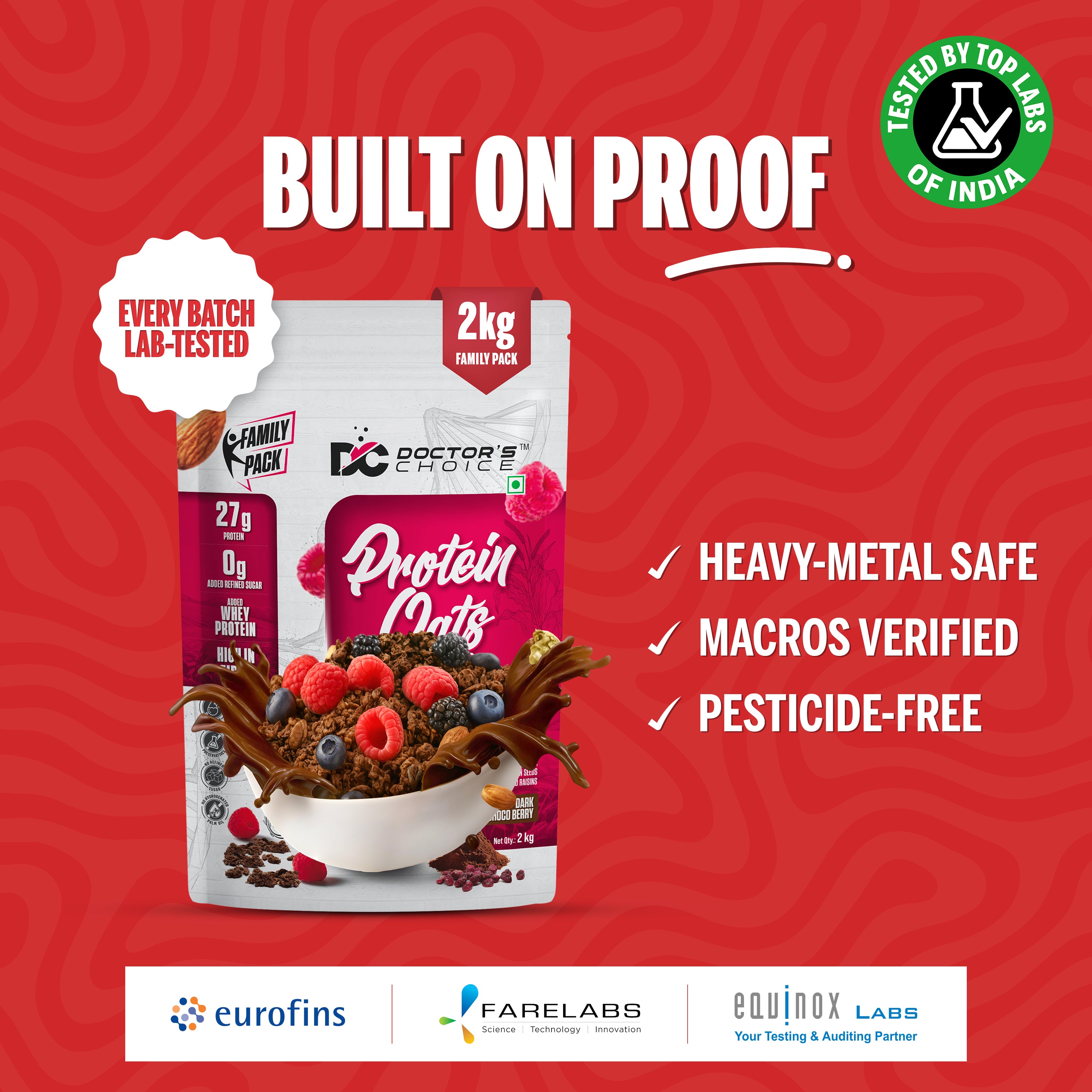 Protein Oats Chocolate 2Kg