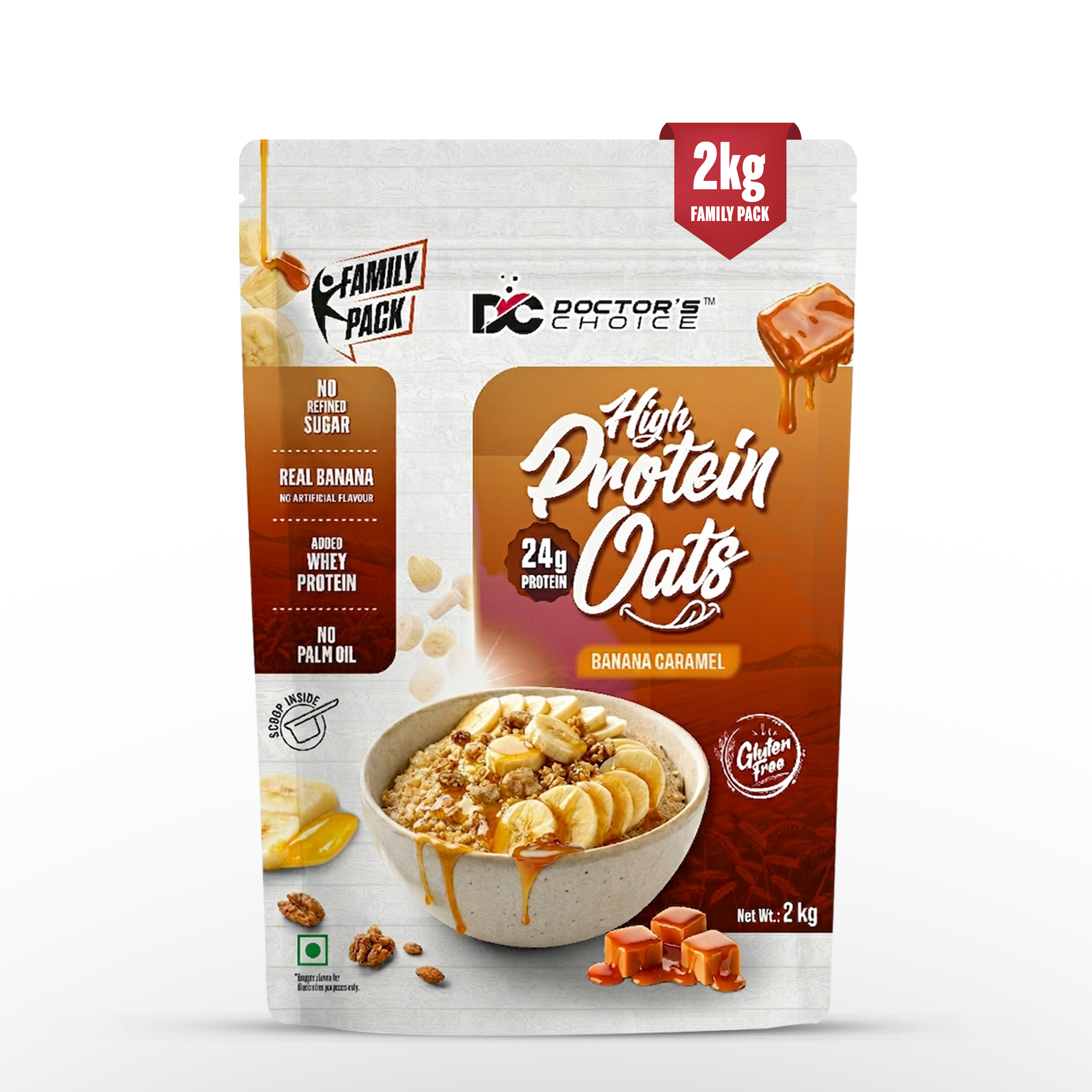 Protein Oats (Banana Caramel) 2 KG