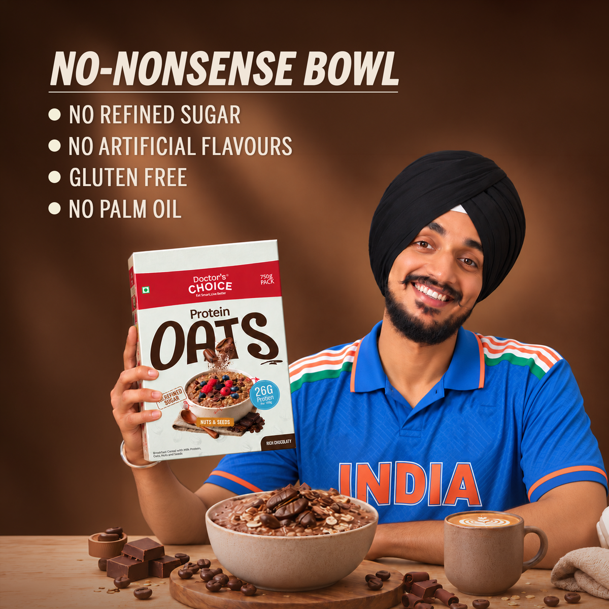 Protein Oats Mochaccino 750g
