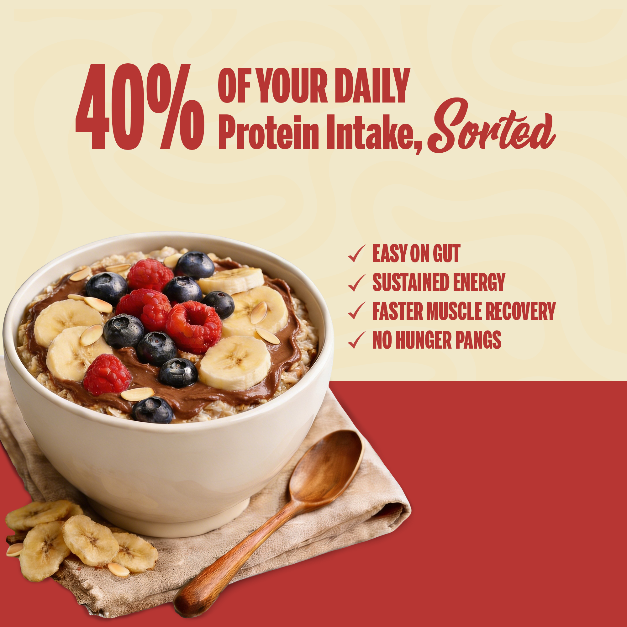 Protein Oats Combo – Banana Caramel & Chocolate Protein Oats