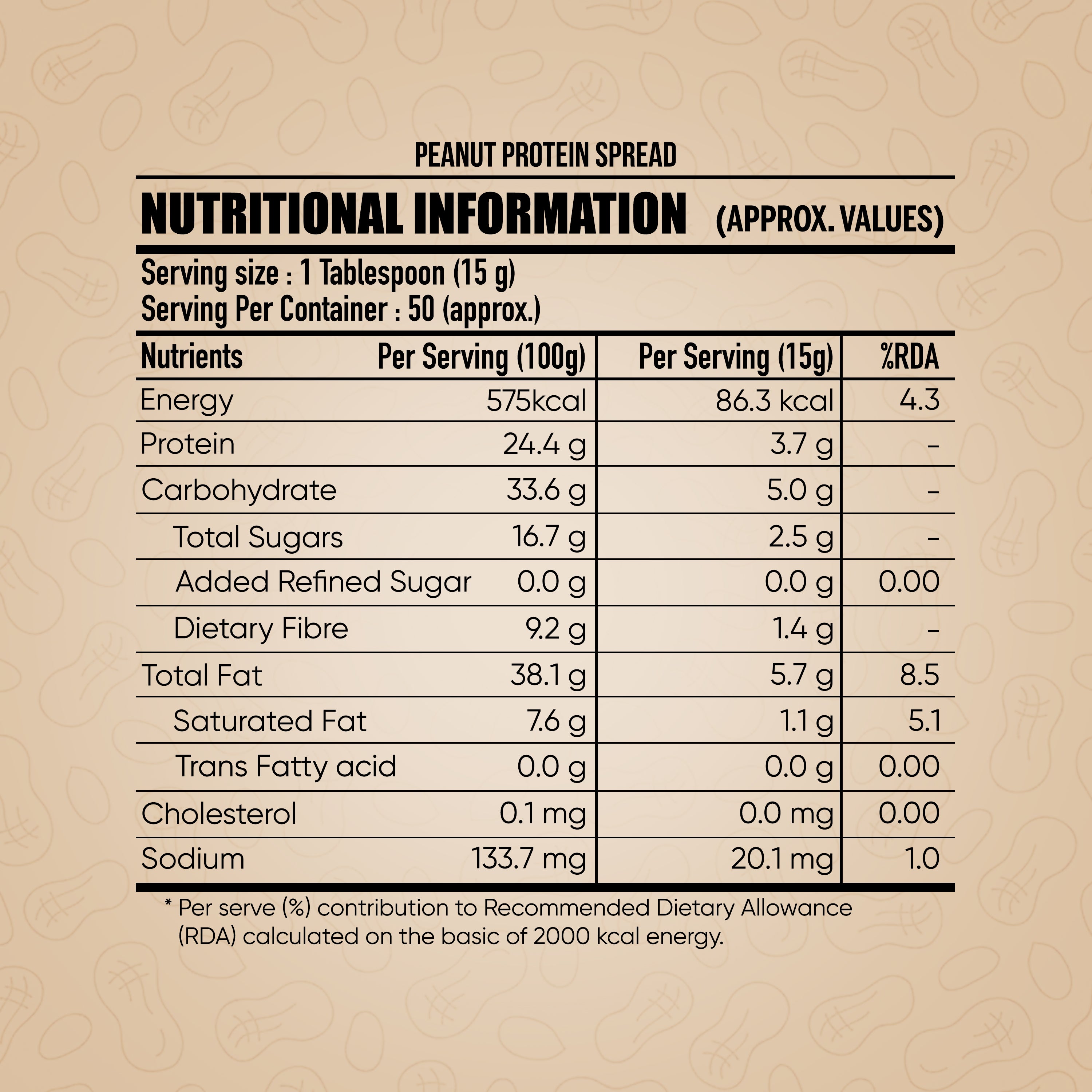 ONLY NUTS - Peanut Spread Nutty Choco Fudge