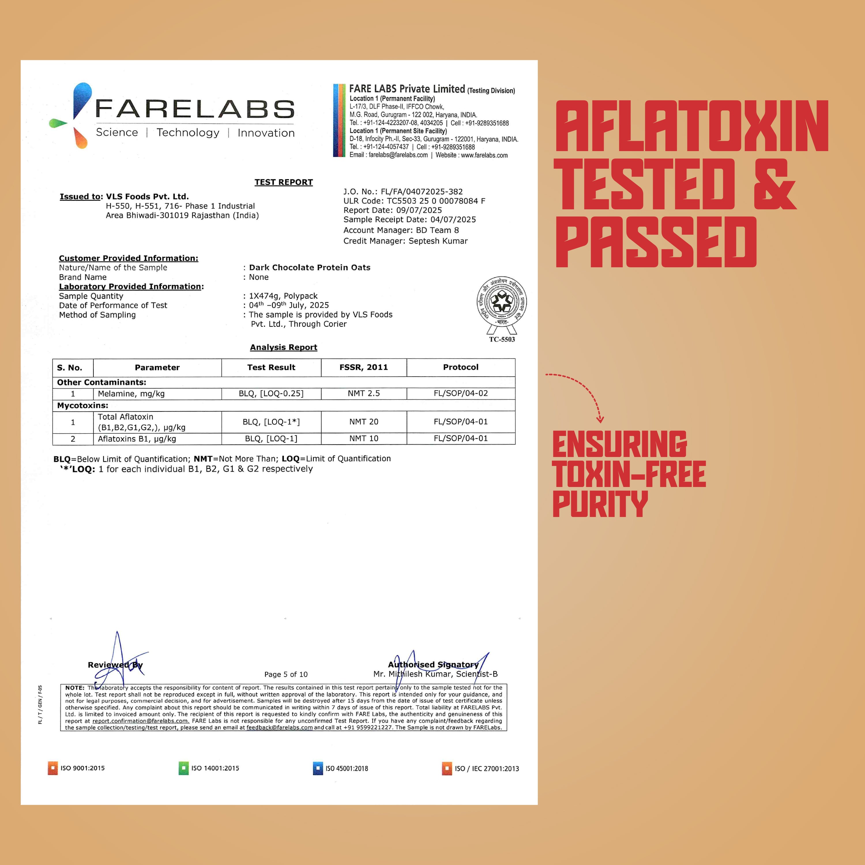 Doctor's Choice Protein Oats 375 GM