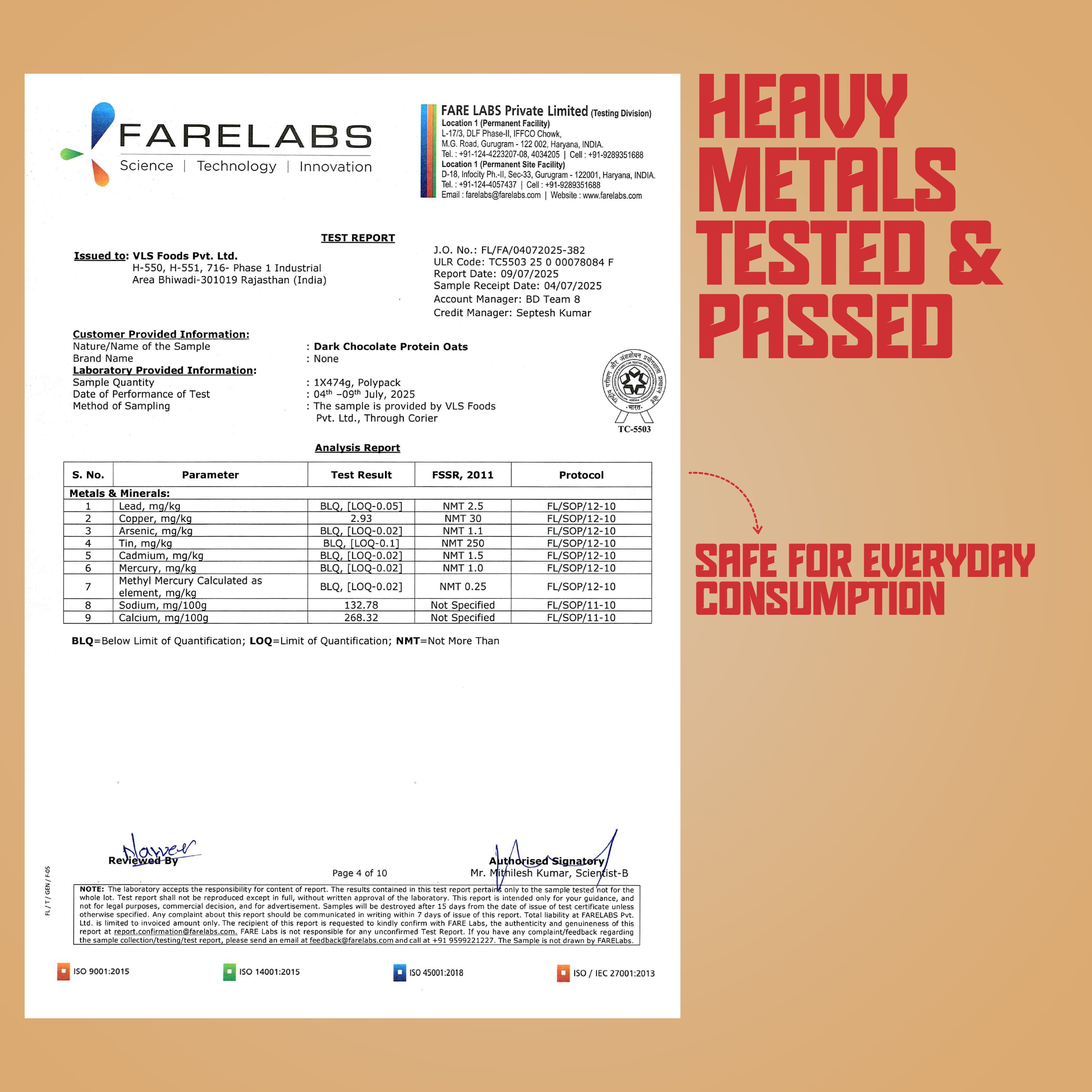 Doctor's Choice Protein Oats