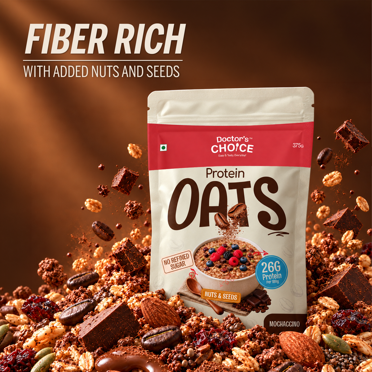 Protein Oats Mochaccino 375g