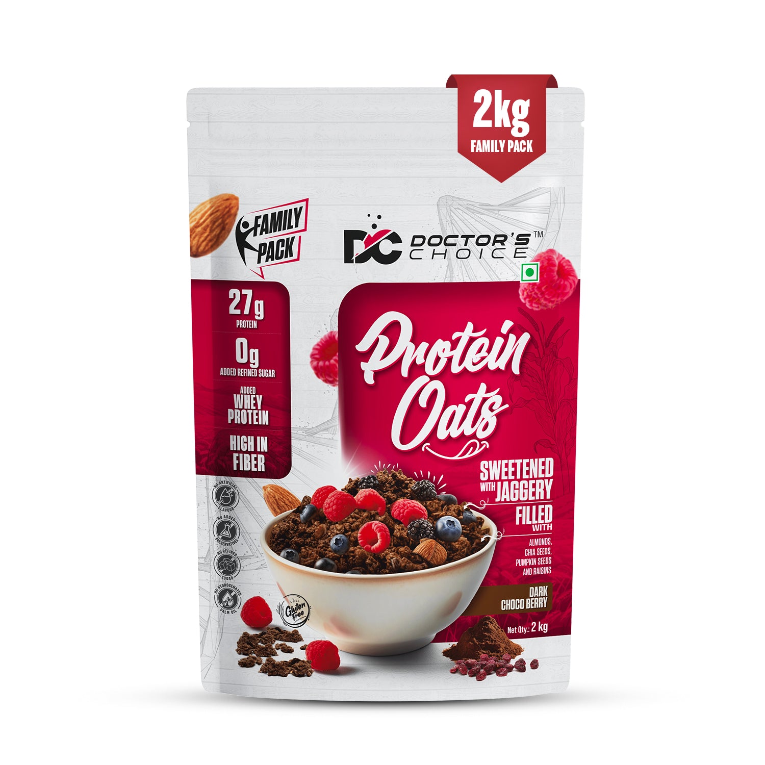 Protein Oats Chocolate 2Kg