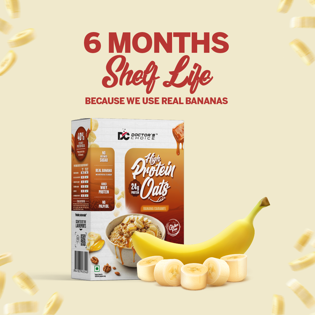 Protein Oats (Banana Caramel) 750 GM
