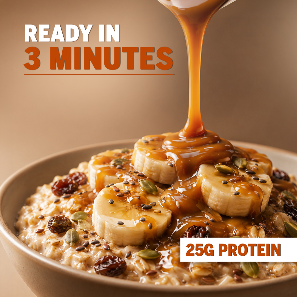 Protein Oats (Banana Caramel) 750 GM