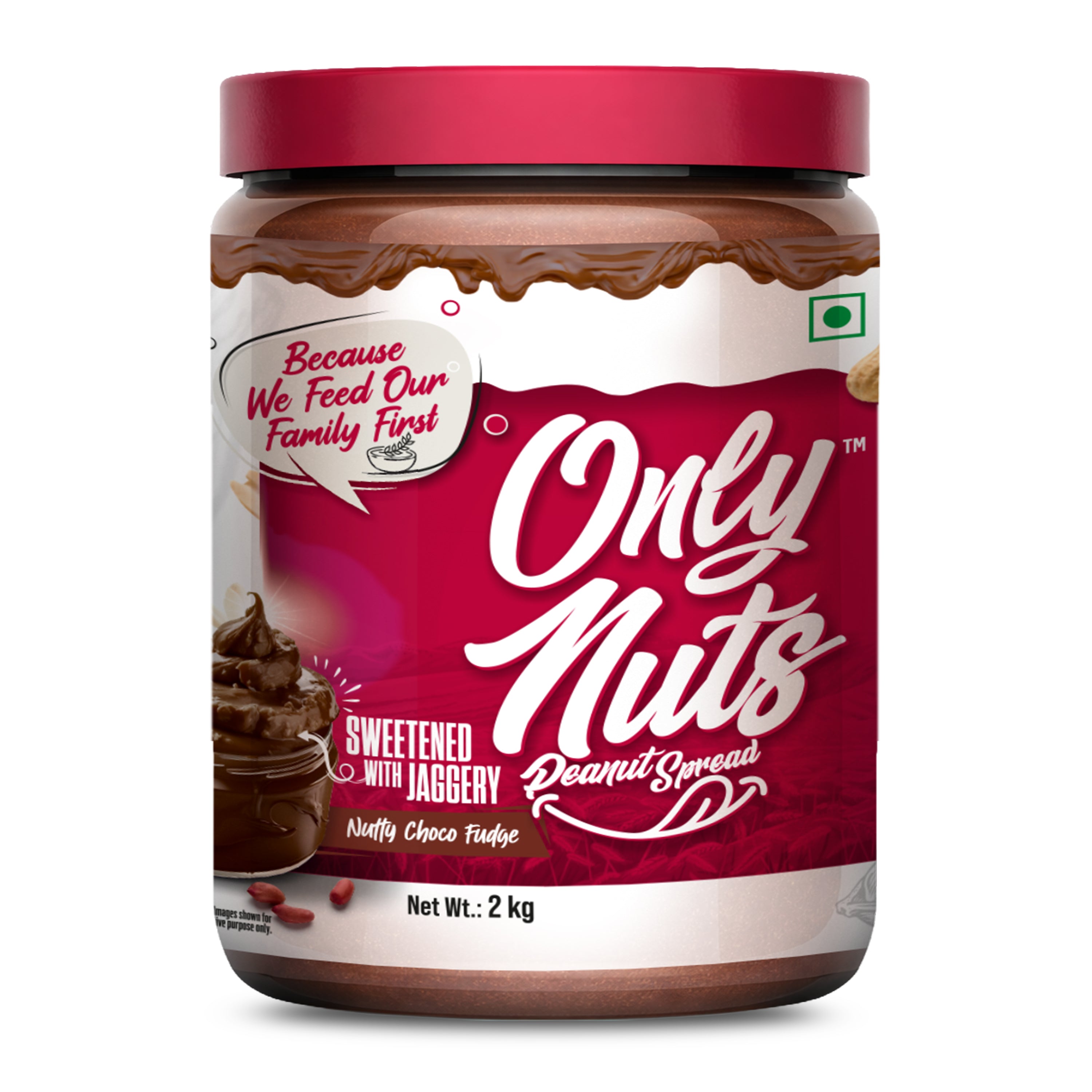 ONLY NUTS - Peanut Spread Nutty Choco Fudge