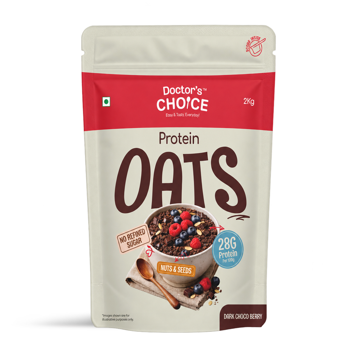 Protein Oats Dark Choco Berry 2Kg