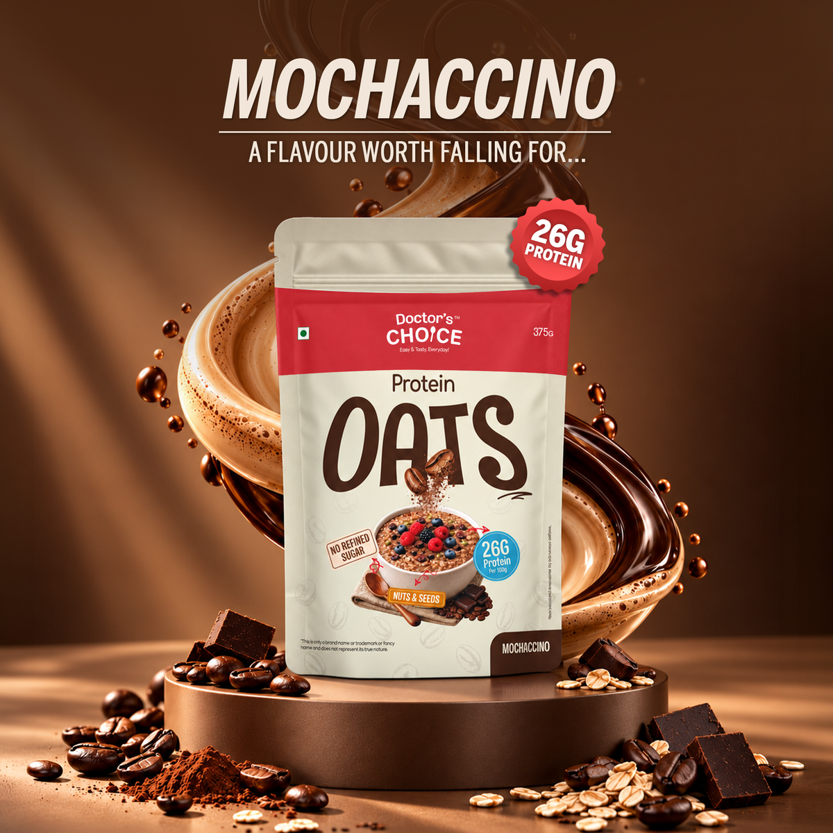 Protein Oats Mochaccino 375g