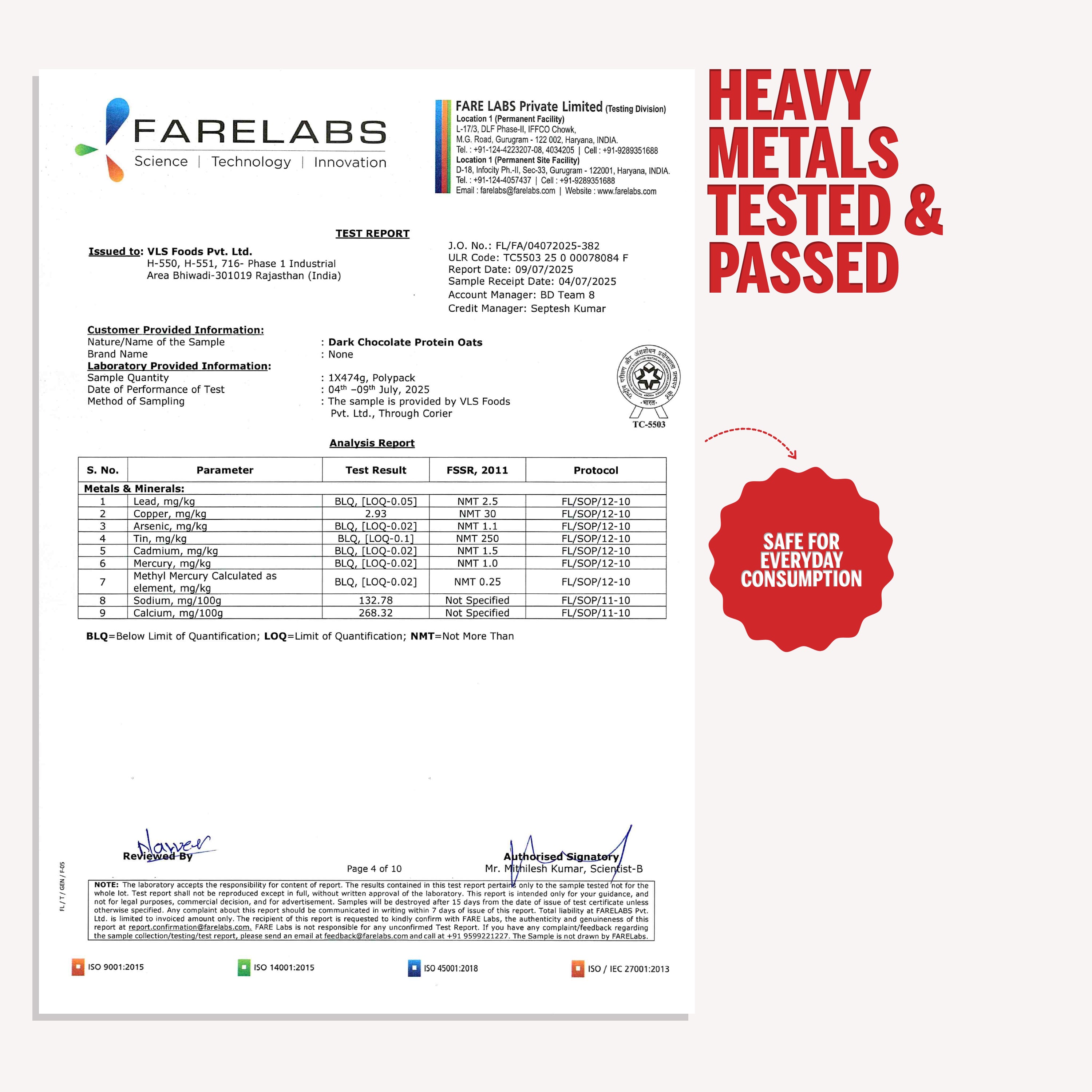 Doctor's Choice Protein Oats 375 GM