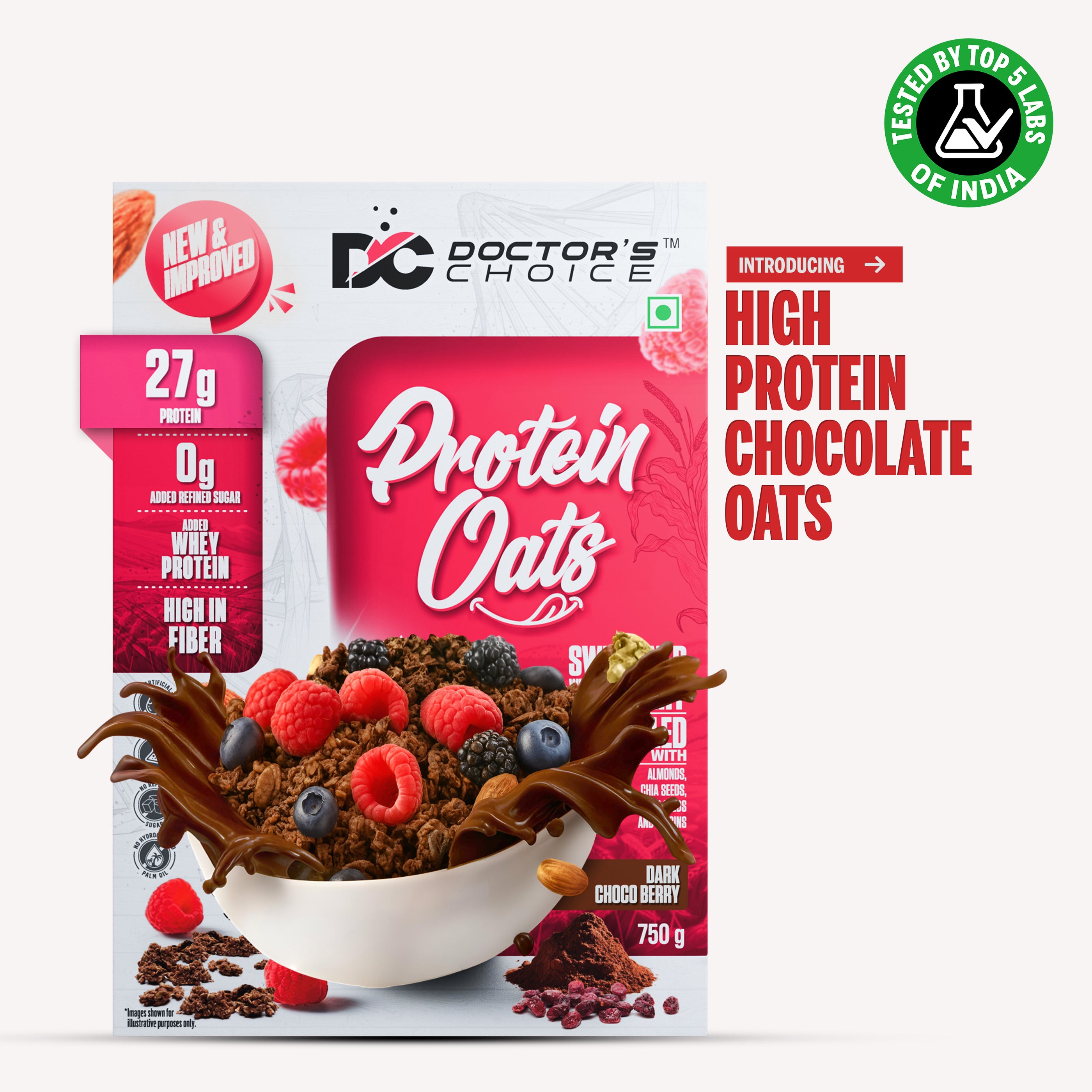 Nutrient-Rich Vegan Protein Blend by Doctor's Choice