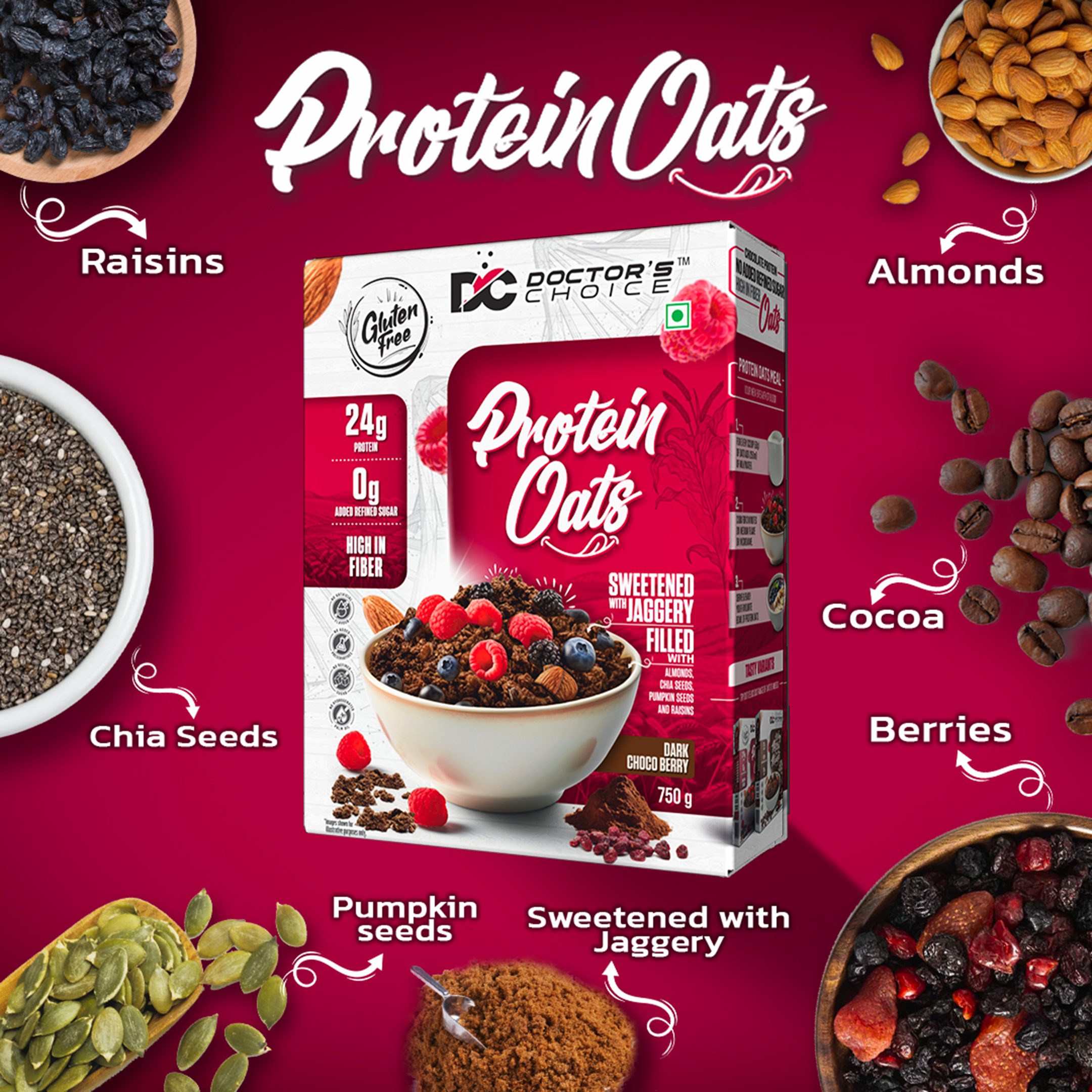 Doctor's Choice Protein Oats