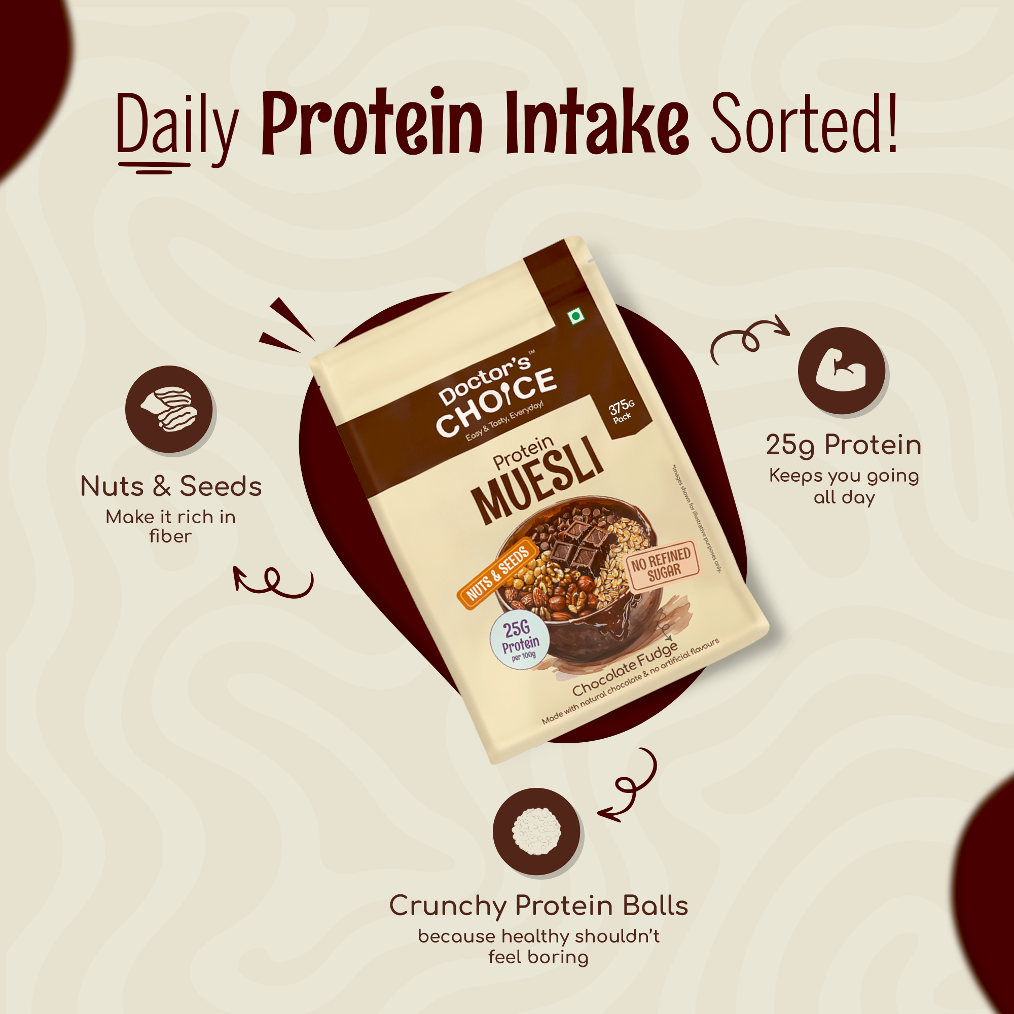 Protein Muesli 375 GM