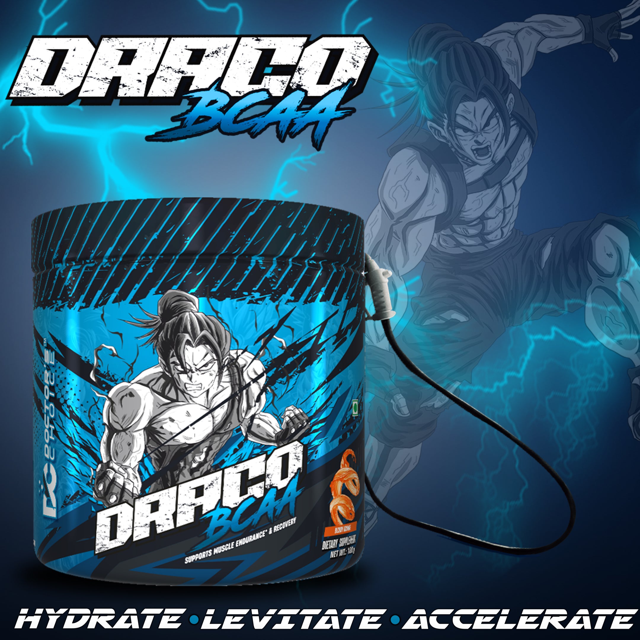 Draco BCAA 30 Servings 180g