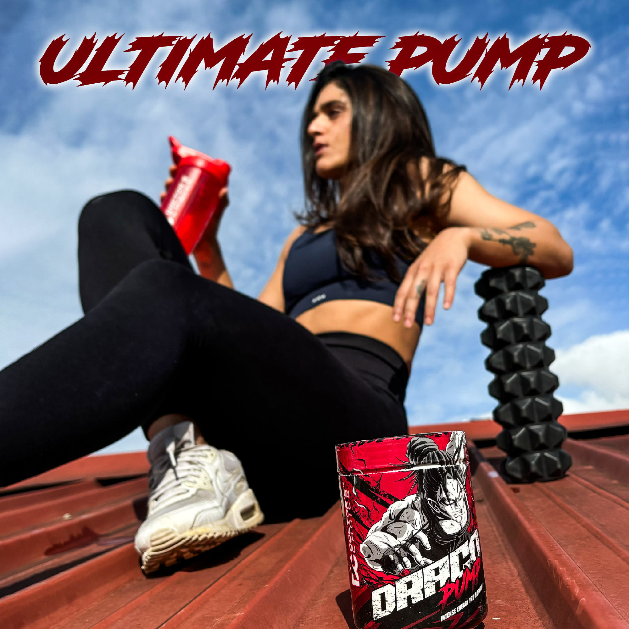 Draco Pump Pre Workout(No Tingling, No Itching, No Beta-Alanine) Power Packed PUMP Formula 20 Servings