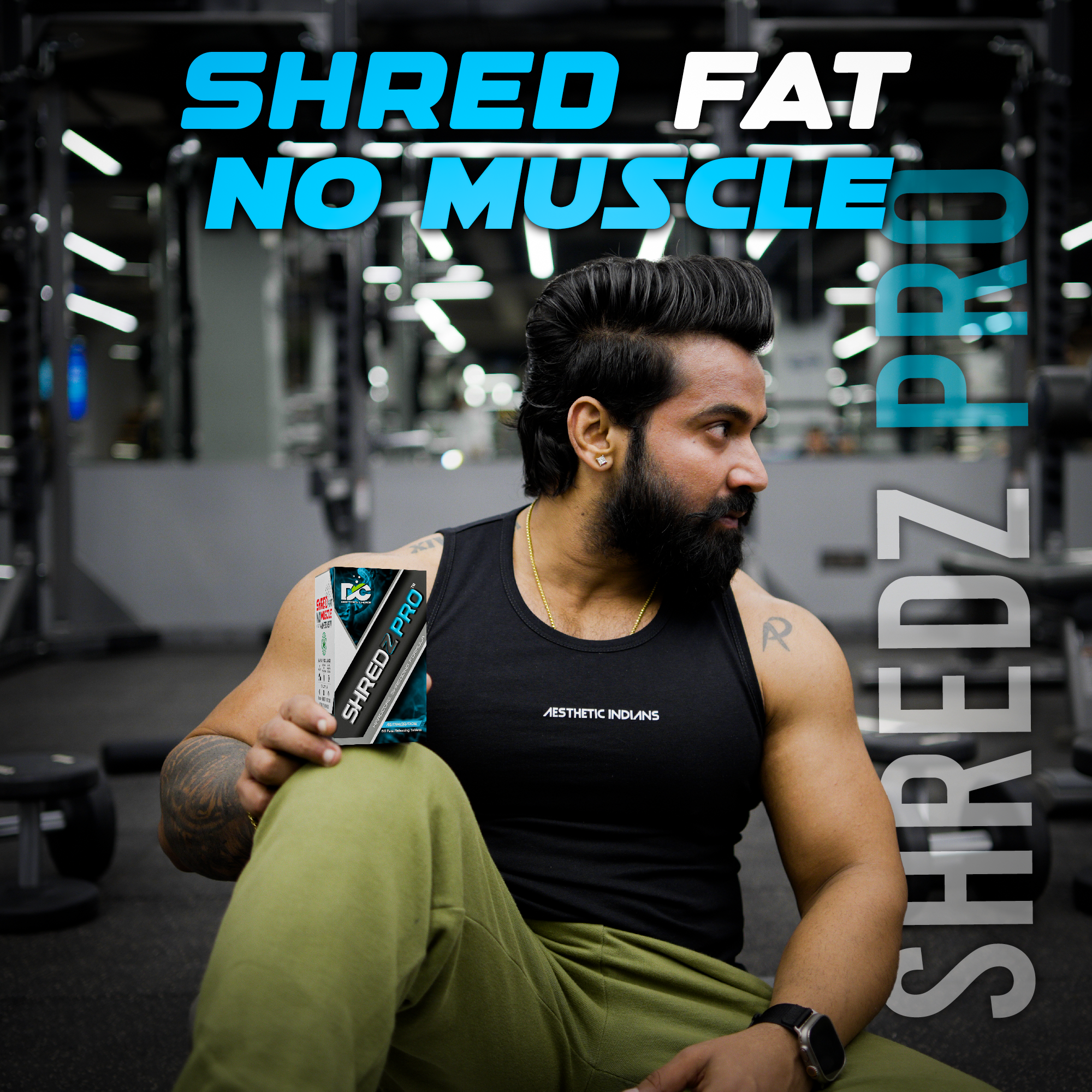 Shredz Pro Natural Fat Burner Supplement for Men and Women