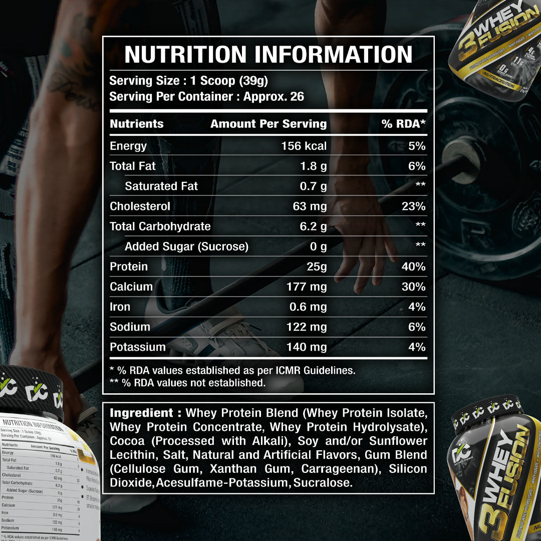 3Whey Fusion Whey Protein